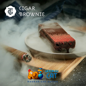 Табак для кальяна Tommy Gun Cigar Brownie (Томми Ган Сигара Брауни) 25г Акцизный - фото 1